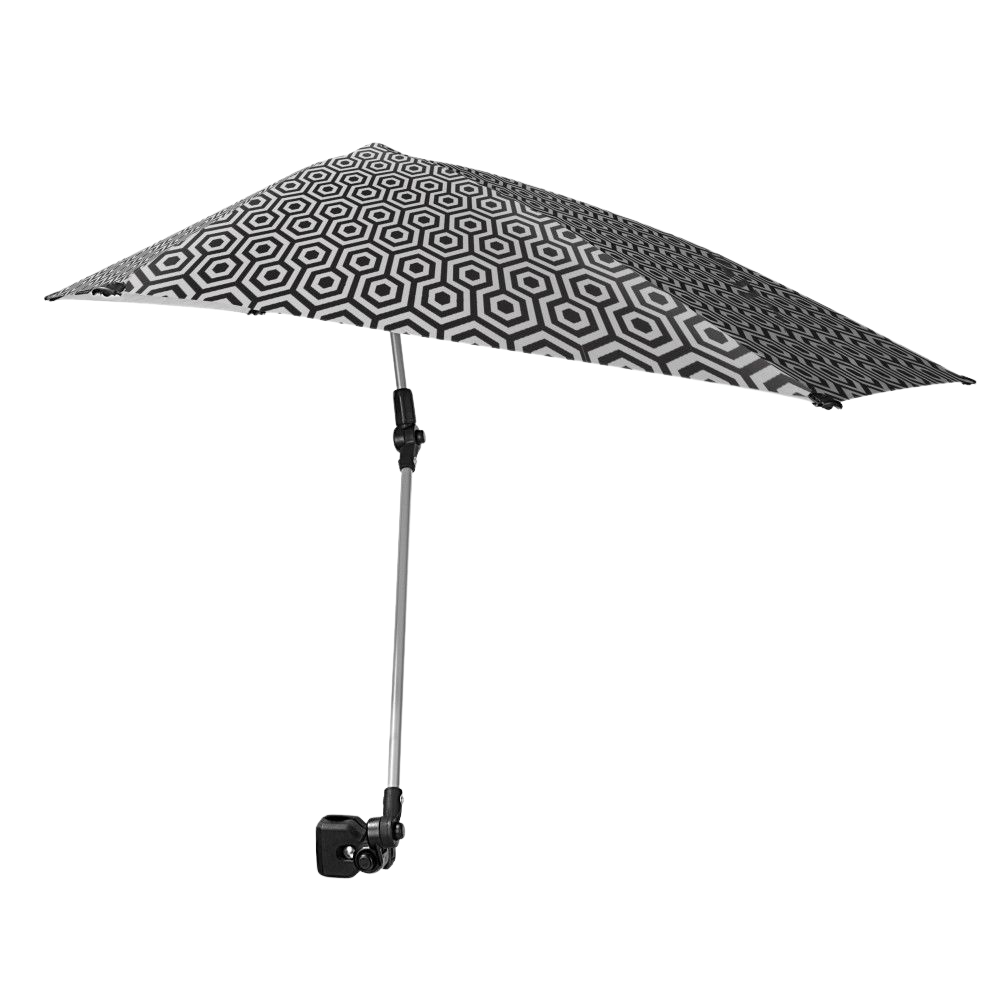 Sport-Brella Versa Brella Adjustable Umbrella - Black & White